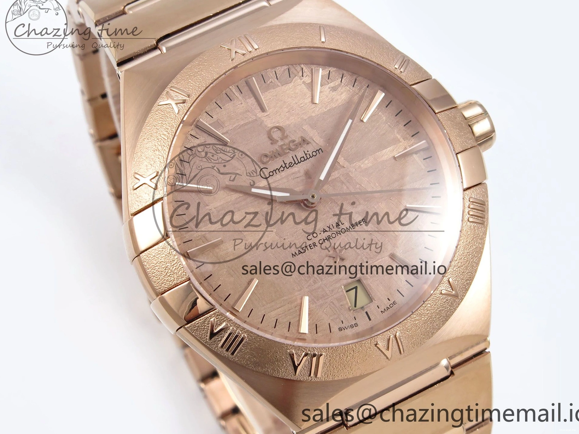 1224 Constellation 41mm RG ASWF 1:1 Best Edition RG Dial on RG Bracelet A Practical 7692